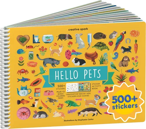 Vista 9 de Cupkin Libro de calcomanías de princesas para niños, un mundo mágico de Cupkin, artículos esenciales de viaje en avión para niños pequeños, más