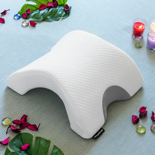 Vista 4 de Almohada Viscoelástica Cervical para Parejas Cozzy InnovaGoods