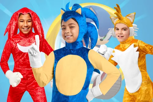 Vista 5 de Rubies Sonic the Hedgehog: Disfraz de colas para niños, talla S