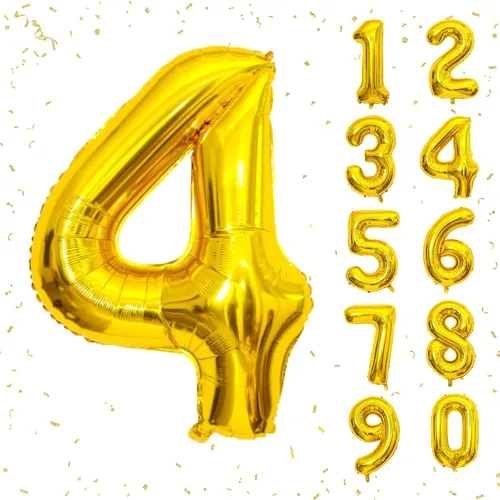 Vista 33 de Globo azul con el número 0, 40 pulgadas, Mylar premium, reutilizable, para decoración de fiesta de cumpleaños