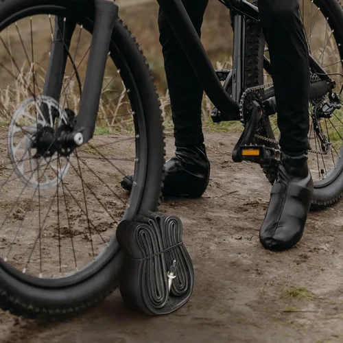 Vista 6 de VeloTubes Tubos interiores para bicicleta de montaña, paquete de 4 unidades, selecciona tu tamaño (26", 27.5", 29"), válvula Presta, tubos