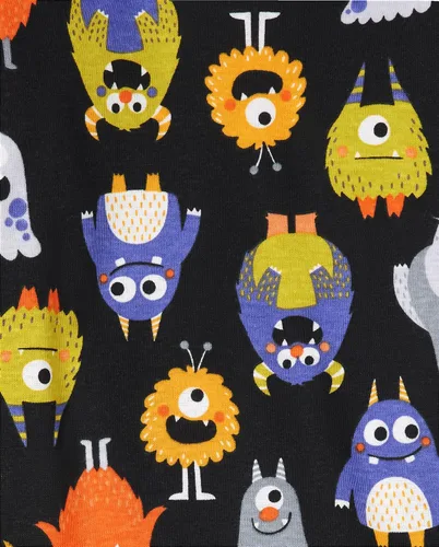Vista 3 de The Children's Place Baby Girls' and Kids, Sibling Matching, Halloween Pajama Sets, Cotton
