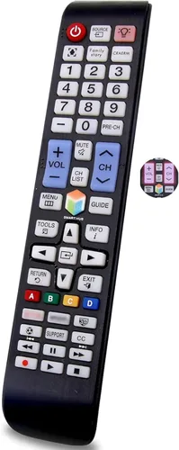 Vista 7 de Mando a distancia de repuesto universal para televisor Hisense, compatible con todos los televisores inteligentes Hisense 4K UHD Android, sin
