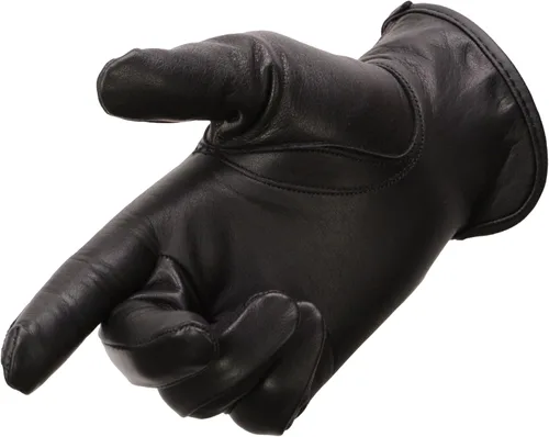 Vista 5 de Milwaukee Leather SH886 Guantes de cuero sin forro de piel de ciervo para mujer