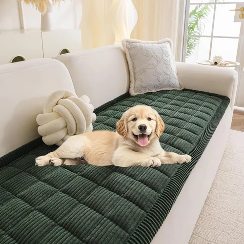 Vista 14 de MYSKY HOME Funda de Sofá para Perros Lavable, Fundas de Sofá para Perros, Funda Protectora de Sofá Antideslizante Lavable Alfombrilla para Perros