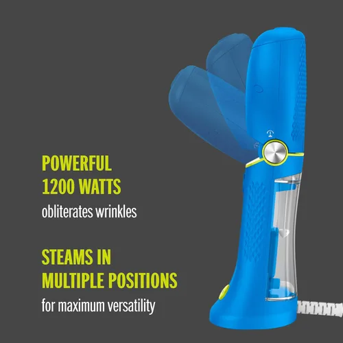 Vista 3 de Conair Vaporizador de Prendas de Mano para Ropa - Vapor Potente: Tamaño Pequeño, Gran Potencia - Ideal para el Hogar, la Oficina o los Viajes