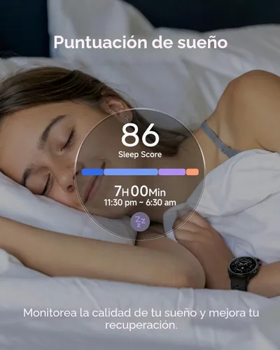 Vista 4 de Cubitt Aura Pro 2 - Reloj inteligente con GPS integrado, mapas sin conexión, AMOLED HD de 1.48 pulgadas, VITA AI, entrenador AI, puntaje