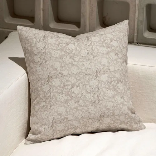 Vista 13 de DOMVITUS Fundas de almohada florales de 18 x 18 pulgadas, fundas de almohada para sofá, funda de almohada con estampado floral, fundas decorativas