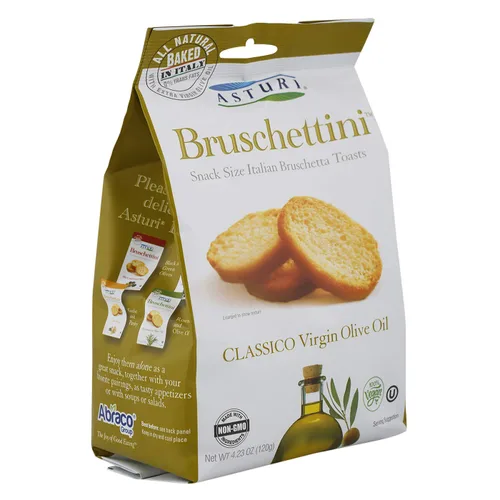 Vista 3 de Asturi Bruschettini, Aceite de oliva virgen Classico, 4.23 onzas