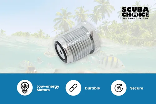 Vista 4 de Scuba Choice Buceo Buceo Hembra 1/4 NPT a Macho Din Adaptador Rosca