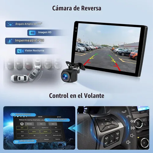Vista 6 de 4G+128G Android Car Stereo Radio para Volkswagen Beetle 2004-2010 9 pulgadas incell pantalla táctil con WiFi Bluetooth inalámbrico Carplay Android