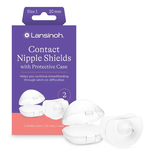 Vista 10 de Lansinoh Protectores de pezón de contacto para madres lactantes, ultrafinos, suaves y flexibles, de silicona de grado médico, diseñados para pezones