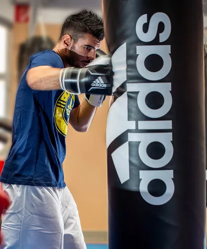 Vista 4 de adidas Speed Home Gym - Bolsa pesada para boxeo, artes marciales mixtas, entrenamiento de kick boxing, fitness y entrenamiento cardiovascular