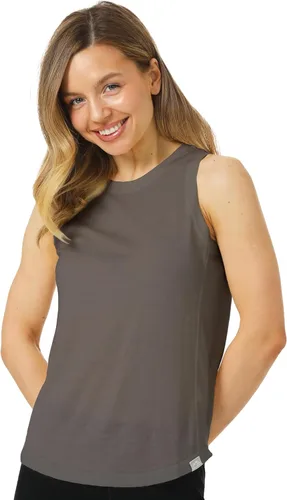 Vista 16 de 100% Merino Wool Tank Top Women - Active Sleeveless Undershirt Base Layer Denim Cuello Alto