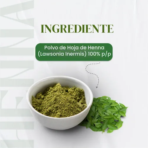 Vista 4 de BSY - Combo de polvo orgánico de henna e índigo para el cabello, color de cabello 100% natural a base de hierbas para cabello negro, polvo de henna
