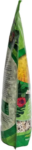 Vista 6 de Comida para pájaros loros (con semillas de girasol), bolsa de 4 libras, mezcla de semillas para una variedad de loros