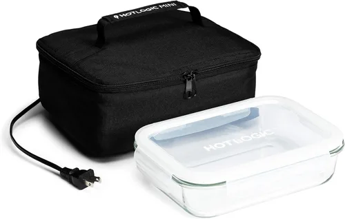 Vista 9 de HOTLOGIC Mini lonchera térmica, calentador eléctrico portátil de alimentos para hombres y mujeres, ideal para el trabajo, la oficina