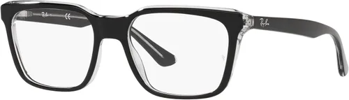 Vista 2 de Ray-Ban Rx5391f Low Bridge Fit Rectangular Prescription Eyeglass Frames