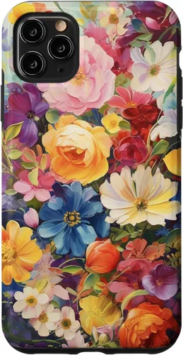Vista 13 de Watercolor Flower Garden Botanical Art Case for iPhone 17