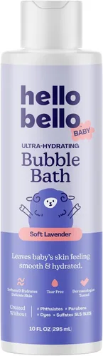 Vista 11 de Hello Bello Baño de burbujas para bebé, aroma suave de vainilla de coco, 10 onzas