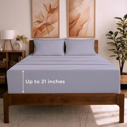 Vista 29 de Mellanni Juego de sábanas Twin XL - Juego de ropa de cama de 4 piezas de la colección icónica, (incluyendo 2 fundas de almohada), bolsillo profundo