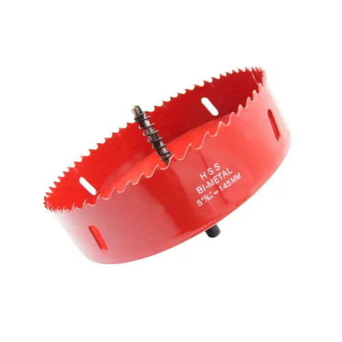 Vista 20 de Broca bimetálica para taladro, cortador de orificios HSS con eje para madera y metal