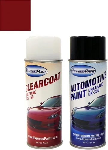 Vista 371 de Aerosol para Mercedes-Benz Clase CL - Pintura de retoque automotriz, color perla espresso 022/0022, paquete todo incluido