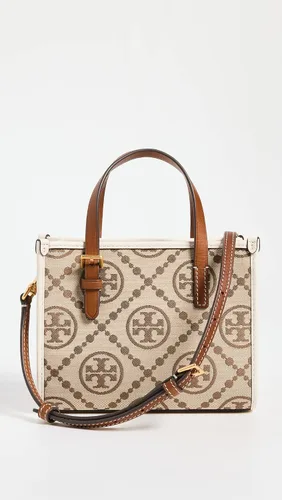 Vista 2 de Tory Burch Mini bolso jacquard con monograma T para mujer