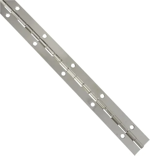 Vista 13 de National Hardware N265-389 V570 Bisagra continua en níquel, 1-1/2 "x 12