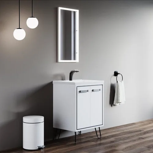 Vista 3 de Espejo de luz LED Dowell 16x32