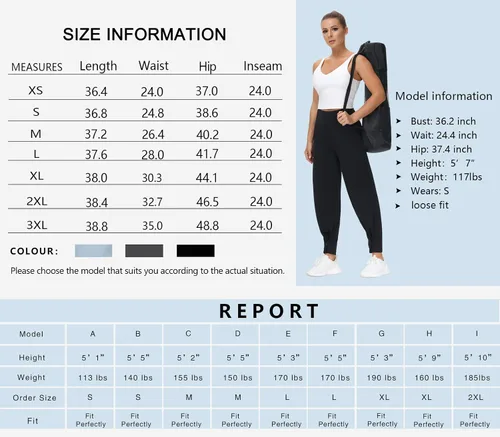 Vista 7 de THE GYM PEOPLE Pantalones de yoga palazzo de cintura alta para mujer, holgados, cómodos, de pierna ancha, control de abdomen y entrenamiento