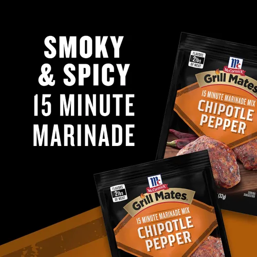 Vista 4 de McCormick Grill Mates Mezcla de adobo de pimienta Chipotle, 1.13 oz