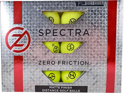 Vista 5 de Zero Friction Pelotas de golf Spectra