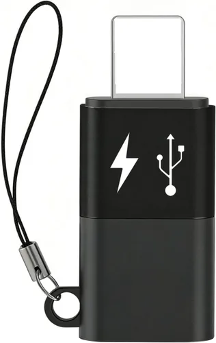 Vista 3 de Adaptador USB C a OTG de iluminación para conectar DJI Mic Mini y DJI Mic Series Receptor a iOS iPhone 14 13 12 11 Conector Smartphone/PC/Mac