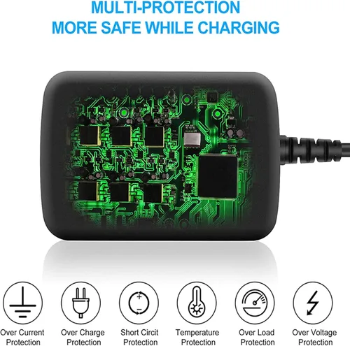 Vista 3 de Adaptador de 12 V CA/CC para escáneres Uniden Bearcat LTRADP2 BP1000 BP1500 BP200 BP205 BADY0506001 BC250 AD-600U Escáner de mano Escáner Radio