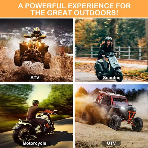 Vista 7 de Autocessking YTX4L-BS - Batería de motocicleta de 12V 3Ah recargable, libre de mantenimiento, sellada AGM, batería de reemplazo para Powersport, ATV
