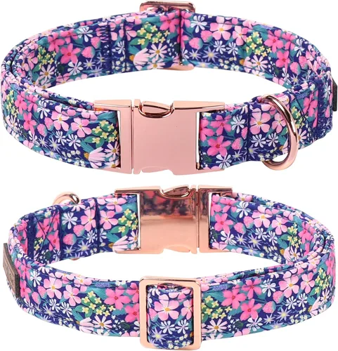 Vista 59 de Lionet Paws Collar de perro de Halloween con corbatín, bonito collar de algodón ajustable con hebilla de metal para perros pequeños, medianos y A