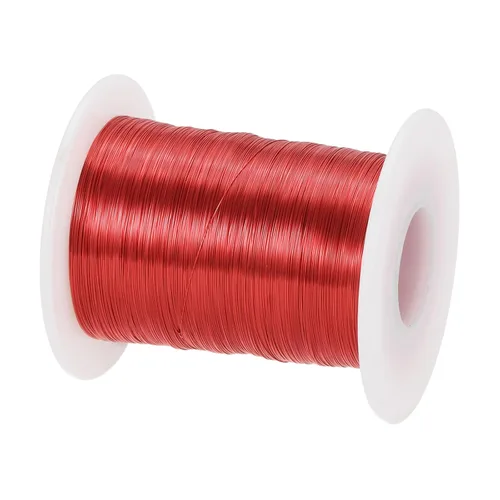 Vista 84 de MECCANIXITY - Alambre magnético de calibre 46 AWG - 0.04mm Hilo de cobre esmaltado - Bobina de alambre magnético de 14669 pies (4471m) - 50g Grado F