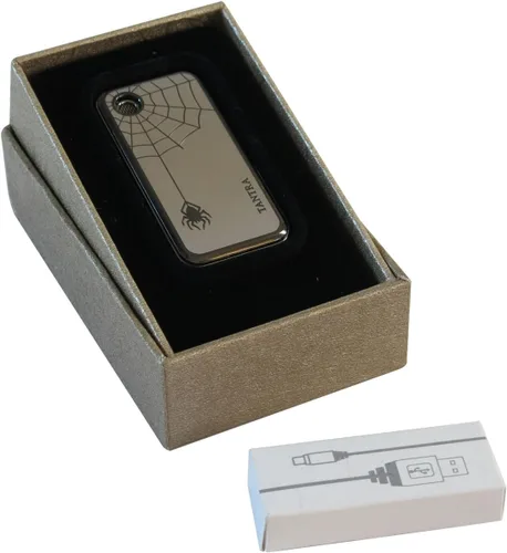 Vista 5 de Prestige Import Group - Encendedor de cigarrillos recargable por inducción electrónica incandescente espiral sin llama a prueba de viento USB Metal