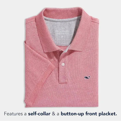 Vista 2 de vineyard vines Polo Edgartown Pique para hombre