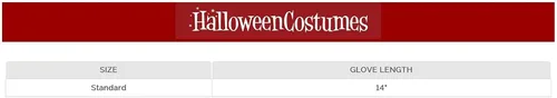 Vista 2 de Fun Costumes Toddler Black Gloves