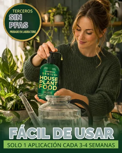Vista 5 de Alimento vegetal para plantas de interior, fácil de limpiar, fertilizante