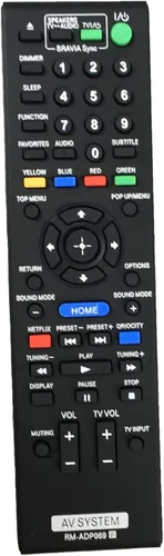 Vista 4 de Reproductor de discos Blu-Ray/AV Home Theater reemplazado remoto RM-ADP069 para Sony HBD-E580 BDV-N790W HB-DE3100 RM-ADP072 BDV-T58 BDV-T57 HBD-T79