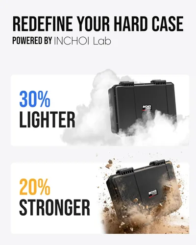 Vista 3 de Funda rígida impermeable de viaje para DJI Osmo Pocket 3/Pocket 4 Accesorios/Combo Creador/Combo de expansión de energía/cámara