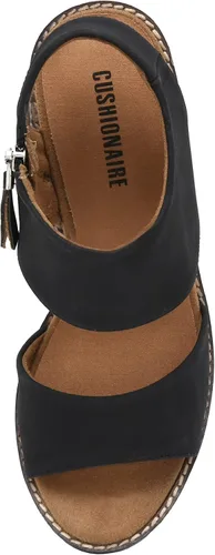 Vista 5 de CUSHIONAIRE Sandalia con corte Rosanna para mujer + espuma viscoelástica y anchos disponibles