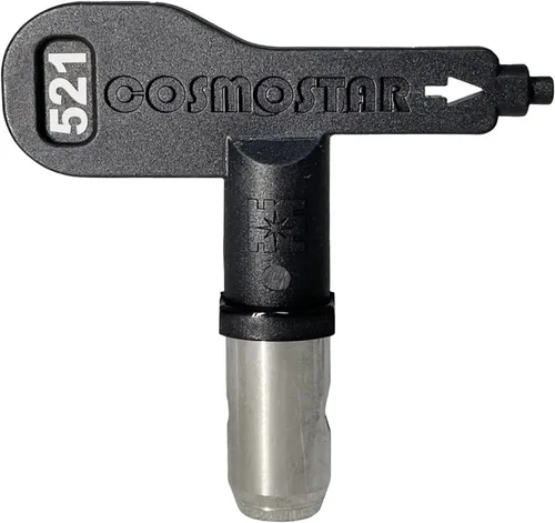Vista 23 de Cosmostar 211 Boquilla de punta de pulverización sin aire resistente, reversible, fácil de limpiar, compatible con RAC IV y TRU211 Tip Guard