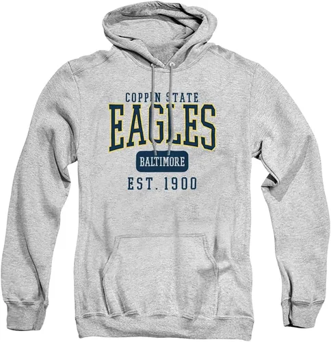 Vista 290 de LOGOVISION Colección de sudaderas con capucha unisex con diseño oficial de Collegiate Est. Date para hombres y mujeres