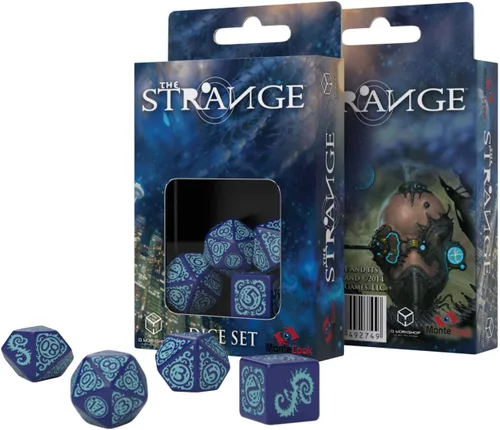 Vista 2 de Q WORKSHOP Warmachine Cygnar Faction RPG Juego de dados 6 x D6