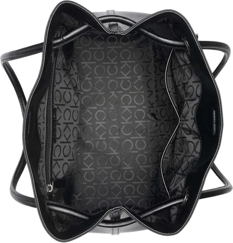 Vista 4 de Calvin Klein Gabrianna Bubble Lamb NorthSouth Key - Bolsa para artículos