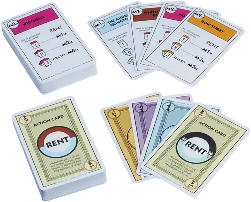 Vista 3 de Monopoly Deal Juego de cartas (versión inglés)
